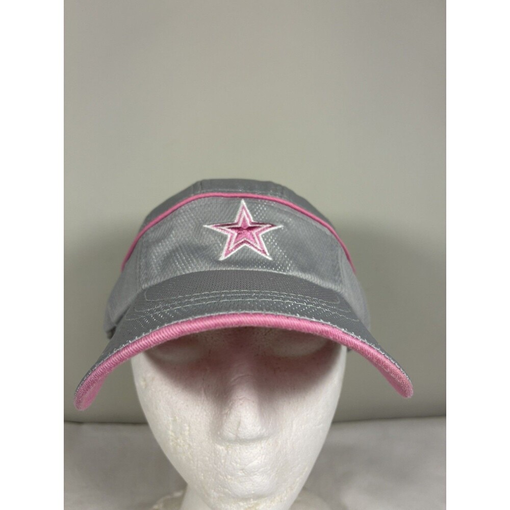 Dallas Cowboys NFL Womens Hat Cap Adjustable Pink Gray football